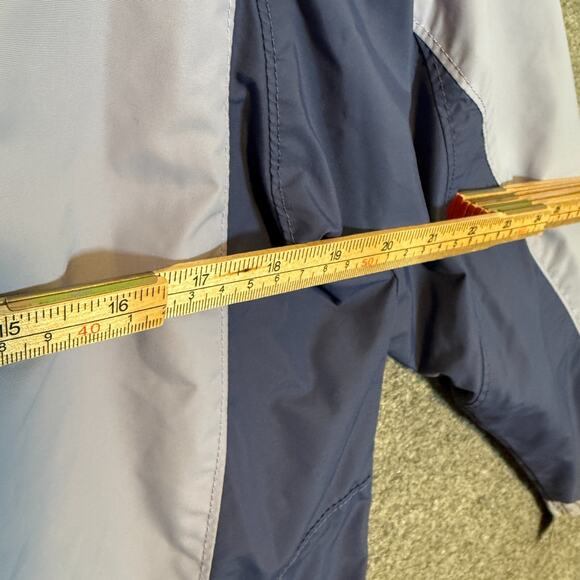 Columbia Jacket Womens Small Purple Core Jacket Hooded Zip Up Snap - Picture 6 of 13